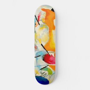 Skate Batalha do Mar de Kandinsky em 1913