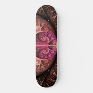 Skate Batimento cardíaco, arte fractal surrealista abstr