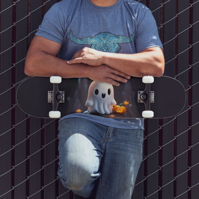Skate Bebê Fantasma Caráter de Dia das Bruxas (Ao ar livre 3)