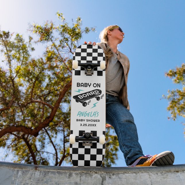 Skate Bebê no Chá de fraldas do Conselho (Ao ar livre 1)