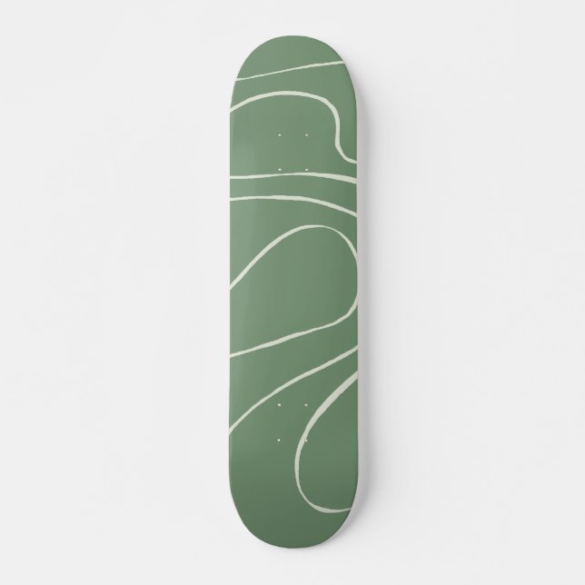 Skate Bei e Fluxo 2 em Verde (Frente)
