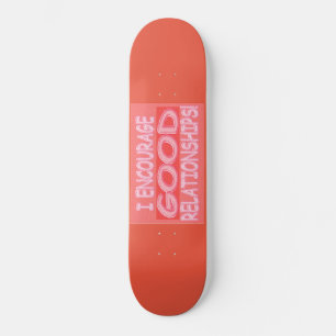 Skate Bela expressão Design BOM RELACIONAMENTO". Comprar