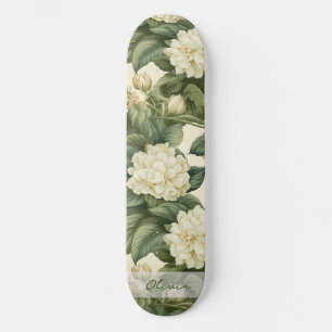 Skate Belo padrão floral clássico