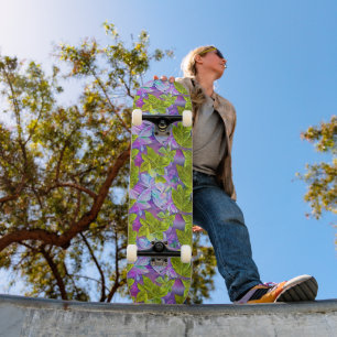 Skate Belo padrão moderno de folha