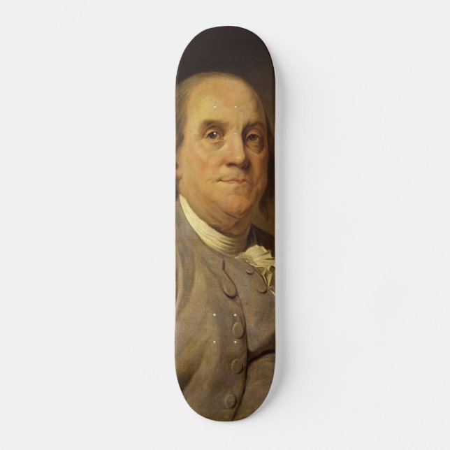 Skate Benjamin Franklin por Joseph Siffred Duplessis (Frente)