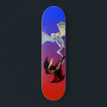 Skate Besta Voadora Contra o Fogo e Dragão de Gelo<br><div class="desc">Este design pode ser personalizado escolhendo a opção personalizar para adicionar texto ou fazer outras alterações. Se este produto tiver a opção de transferir o design para outro item, certifique-se de ajustar o design para o ajustado, se necessário. Entre em contato comigo em colorflowcreations@gmail.com se desejar usar este design em...</div>