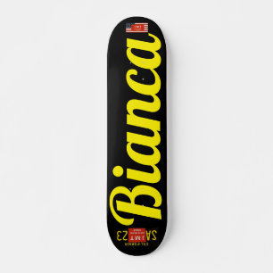 Skate BIANCA Skateboard, Deck de 7¾"