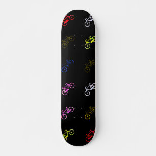 Skate Bicicletas coloridas
