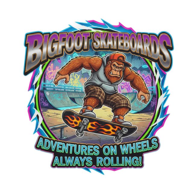 Skate Bigfoot Skateboards-Adventure On Wheels (Criador carregado)