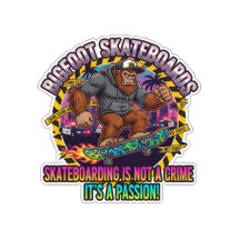 Bigfoot Skateboards-Skate não é crime 