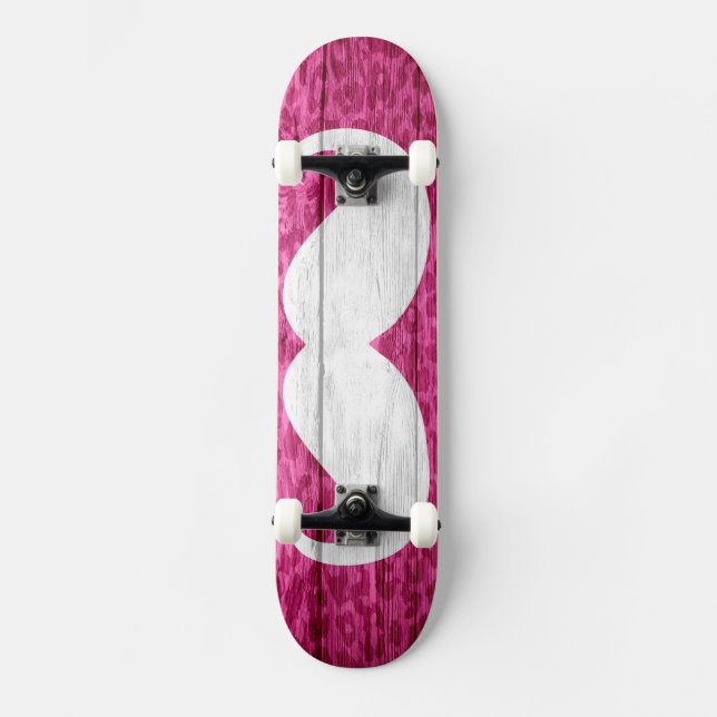 Skate Bigode Leopardo Vintage #12 (Frente)