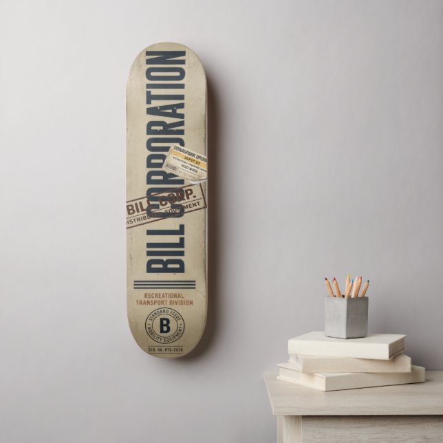 Skate BILL CORPORATION: usado (Arte de parede)