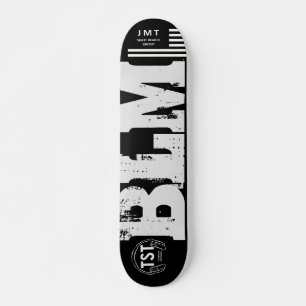 Skate BLM VIDAS NEGRAS IMPORTAM Skateboard, 7¾" Deck