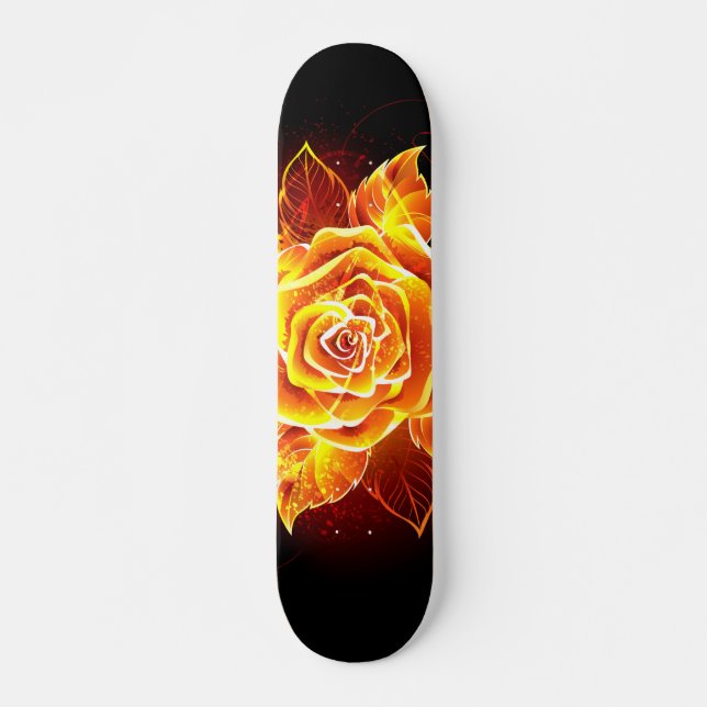 Skate Blooming Fire Rosa (Frente)