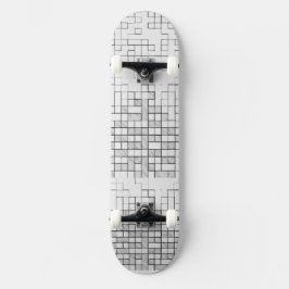 Skate Bloqueado na Grade