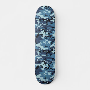 Skate Blue Camouflage