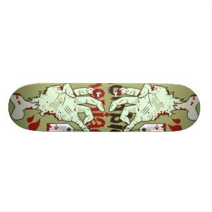Skate board Zombie manaic