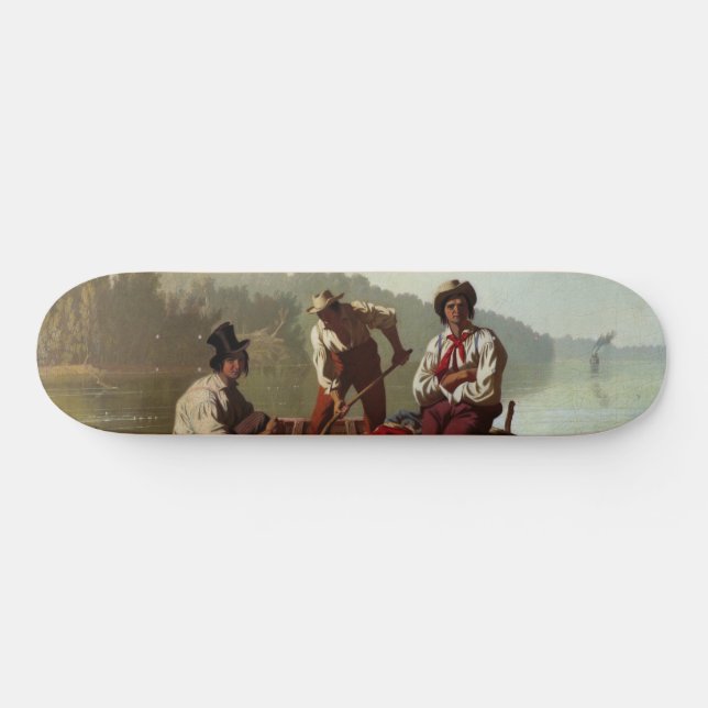 Skate Boatmen no rio Missouri (Horz)