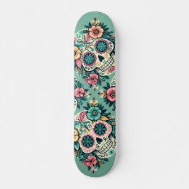 Skate Boho CaveirasDoces