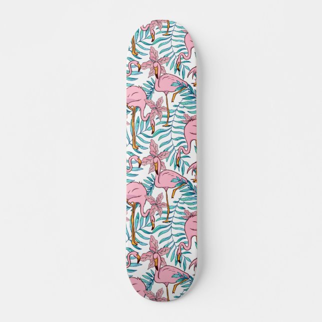 Skate Boho Flamingo (Frente)