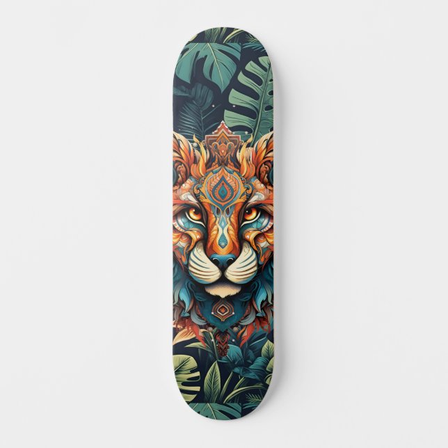 skate Boho Jungle Tiger (Frente)