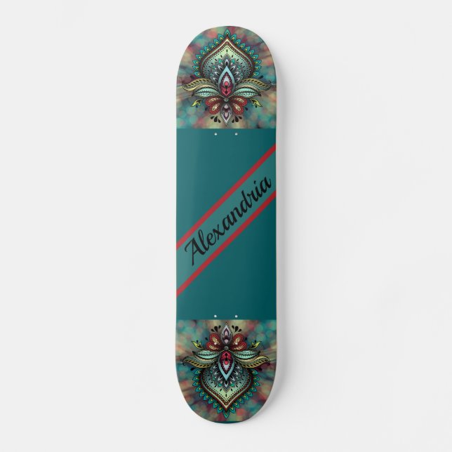 Skate Bokeh e Bohemian (Frente)