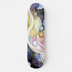 Skate Bolhas de abstrato