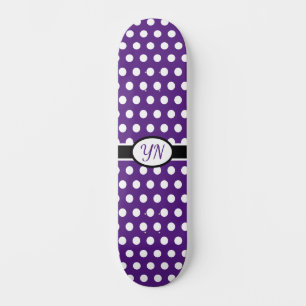 Skate Bolinhas de iniciais personalizadas