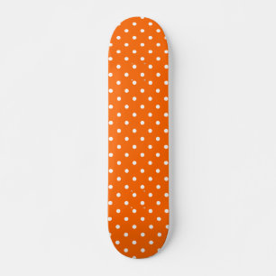 Skate Bolinhas Laranja