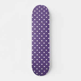 Skate Bolinhas Roxos