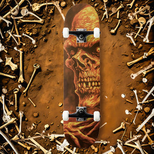 Skate Boneyard Shredder: esqueleto zombie