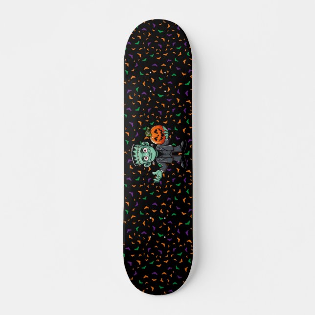Skate Bonito, caricatura do monstro do Frankenstein (Frente)