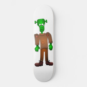 Skate bonito do design de Frankenstein