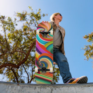 Skate Bonnaro abstrato art