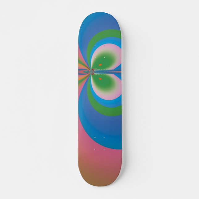 Skate Borboleta Azul (Frente)