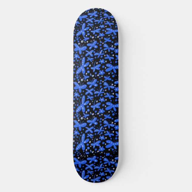 Skate Borboletas azuis (Frente)