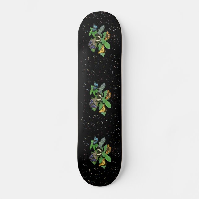 Skate Borboletas nas Folhas (Frente)