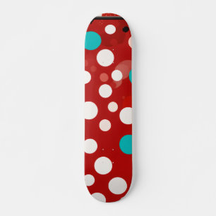 skate - branco colorido, vermelho, projetado