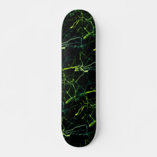 Skate Bright Green Marble