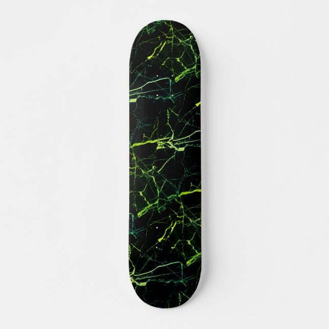 Skate Bright Green Marble  (Frente)