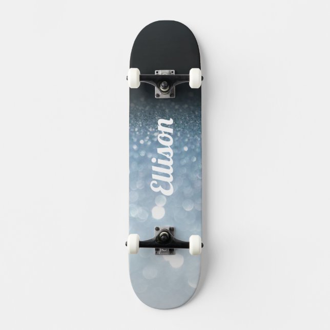 Skate Brilho Azul (Frente)