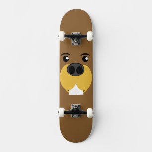 Skate Bucky Beaver Face