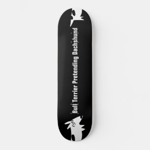 Skate Bull Terrier Dachshund
