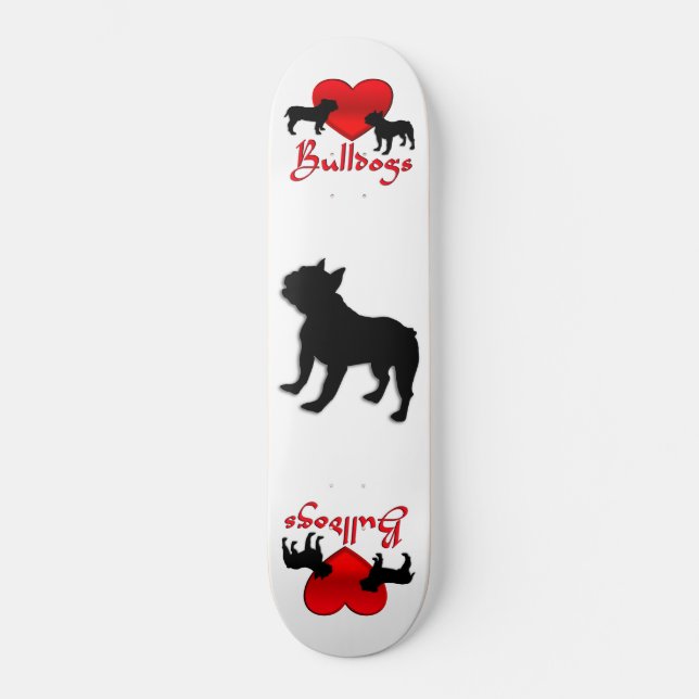 Skate Bulldog do Coração (Frente)