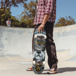 Skate Bulldog Rap Trabalho de arte: Circule a Tela Urban
