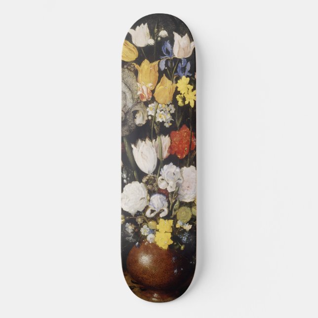 Skate Buquê de Flores em um Vaso Terrestre (1610) (Frente)