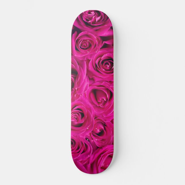 Skate Buquê rosa rosa rosa (Frente)