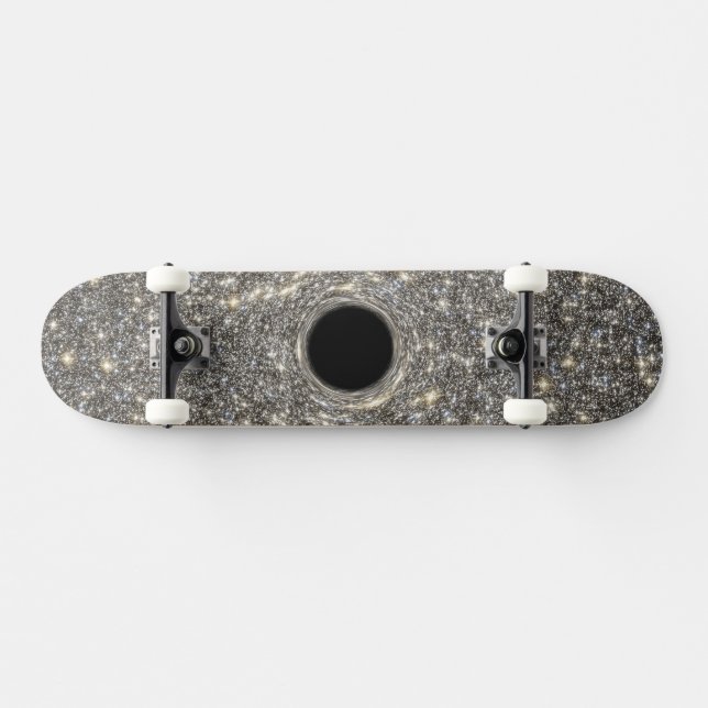 Skate Buraco Negro Supermassivo No Meio De Uma Galáxia. (Horz)