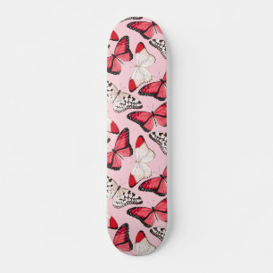 Skate Butterflies Modern Nature Girly