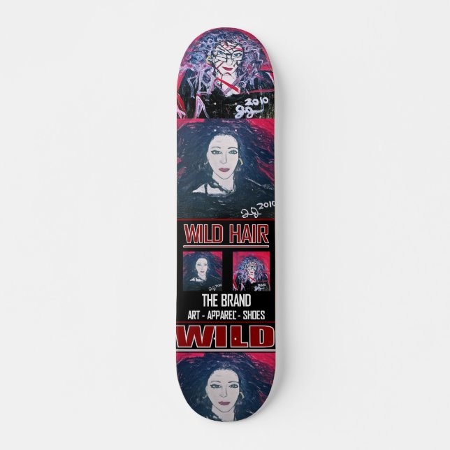 SKATE CABELO SELVAGEM (Frente)